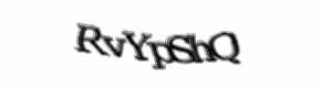 Security check image, please type the characters shown